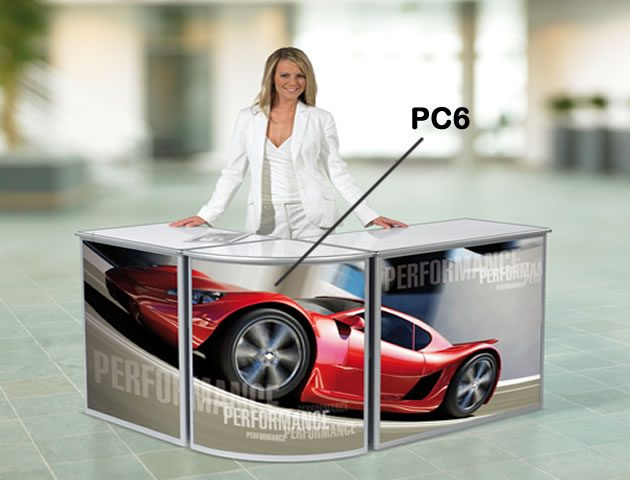 Promotional Counter Combination compass manchester
