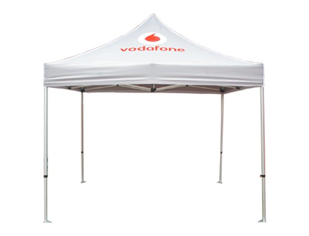 vodafone logo pop up gazebo tent
